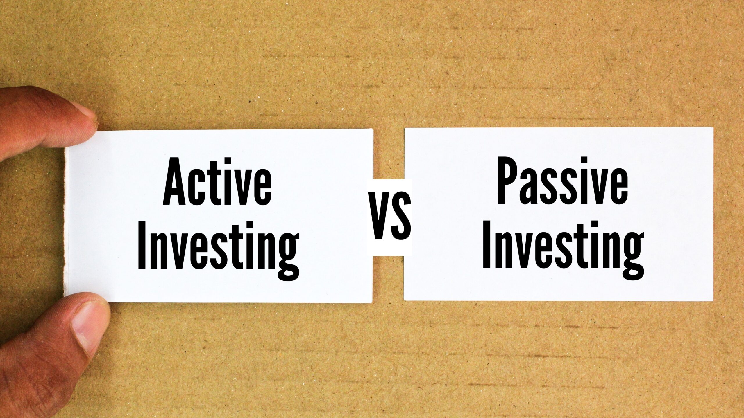 Der Vergleich zwischen aktiven und passiven Investmentstrategien